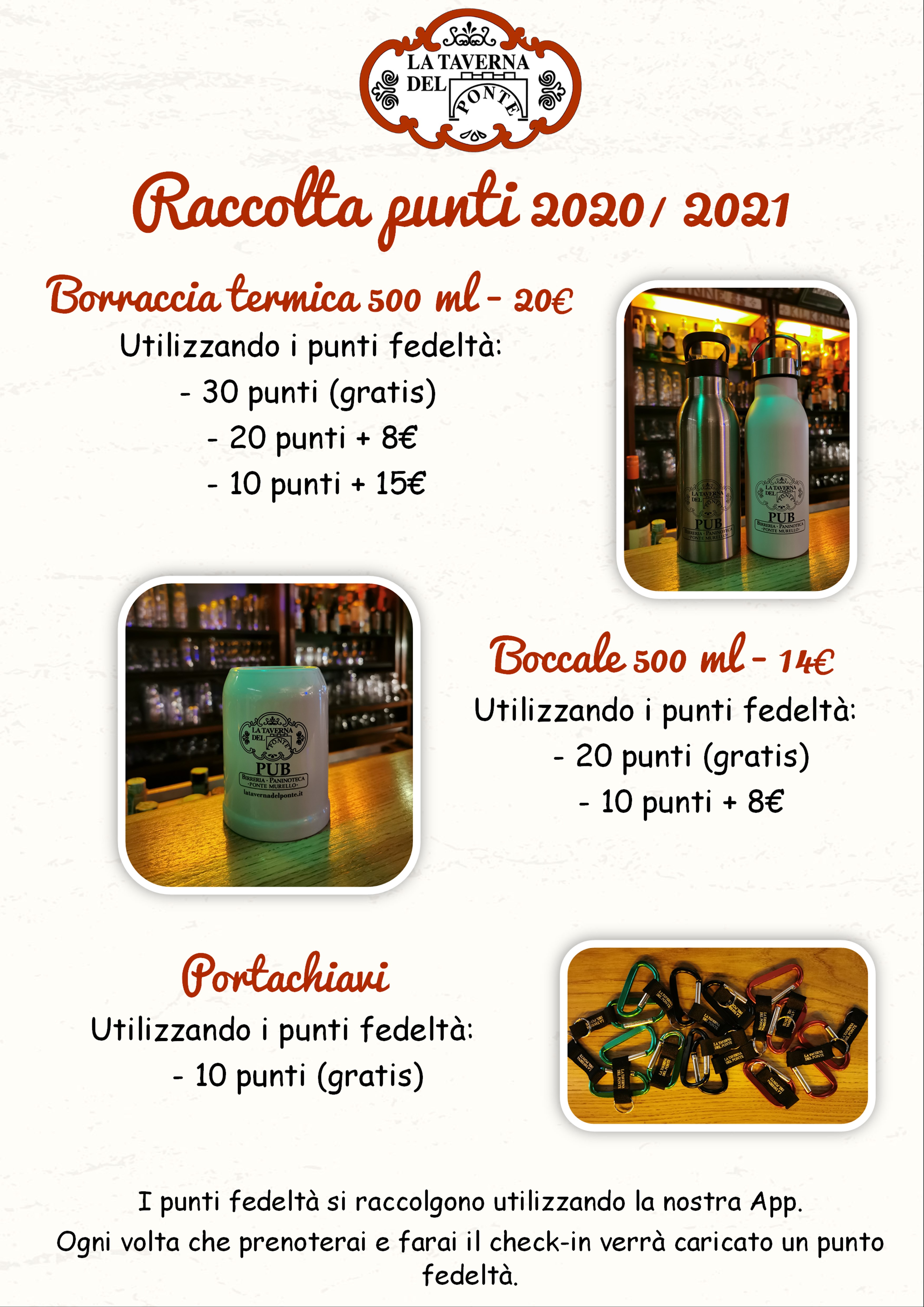 Premi fedeltà e raccolta punti 2020/2021